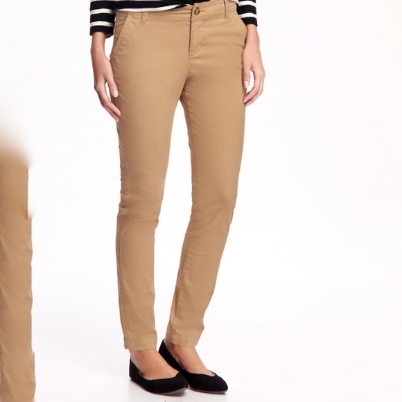long skinny khaki pants
